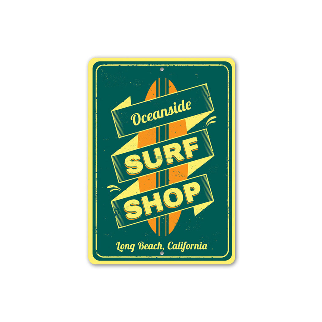 Oceanside Surf Shop Sign