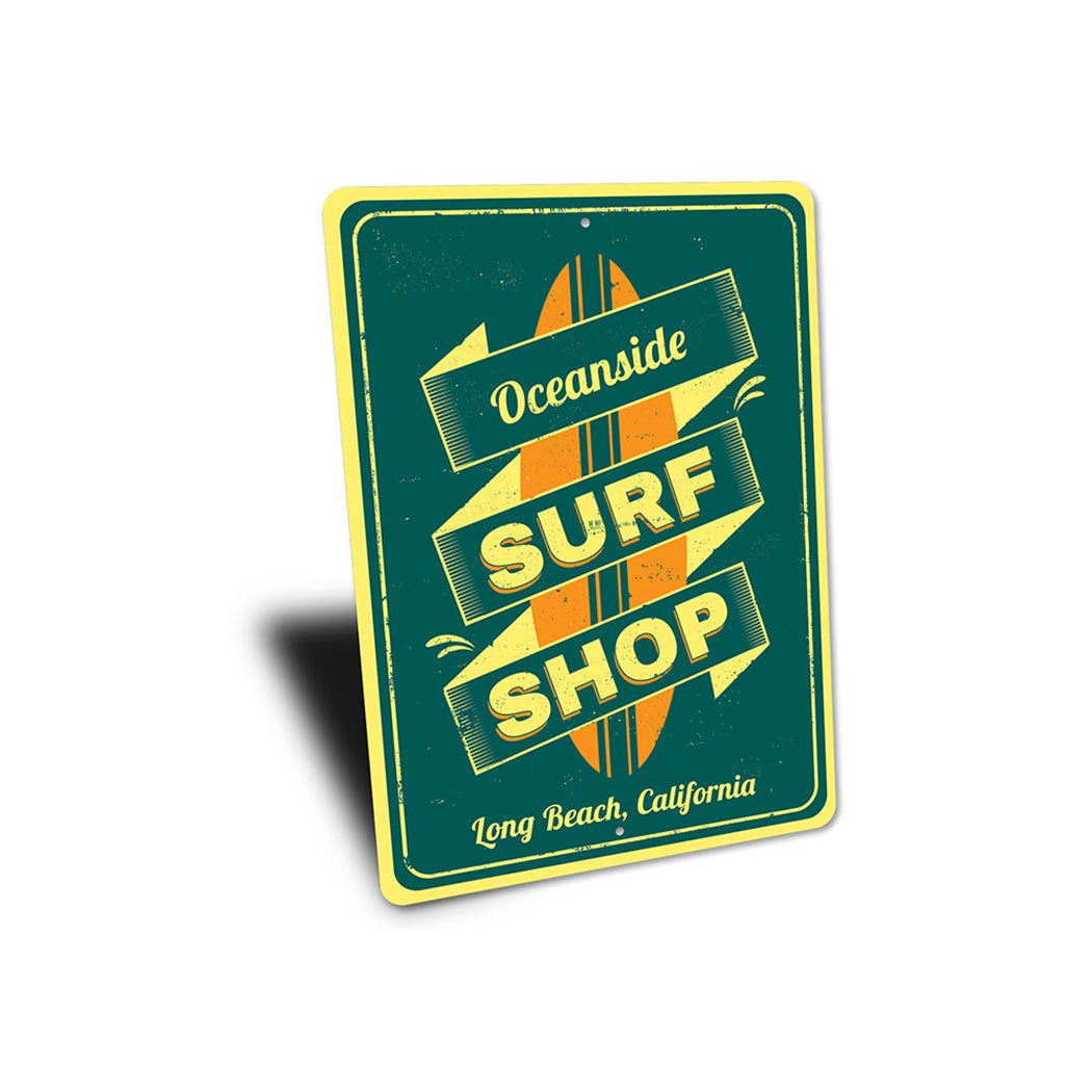 Oceanside Surf Shop Sign