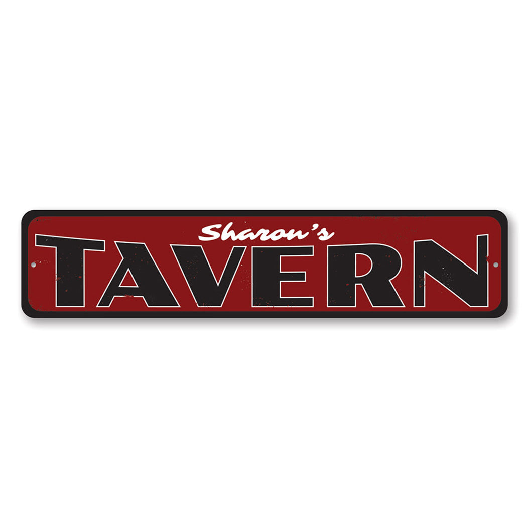 Vintage Tavern Metal Sign