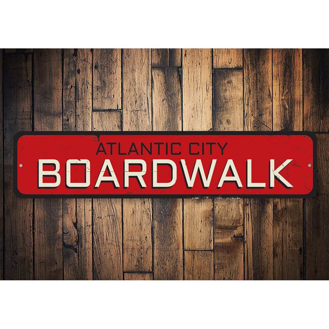 Boardwalk Location Sign