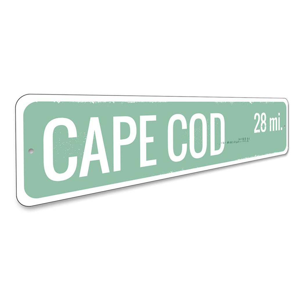 Beach Location Mileage Sign