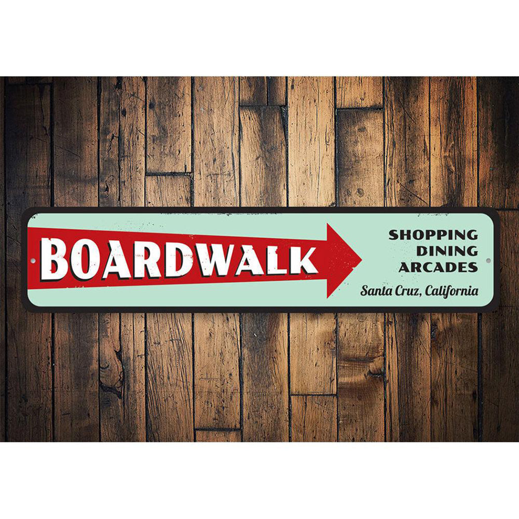 Boardwalk Directional Sign