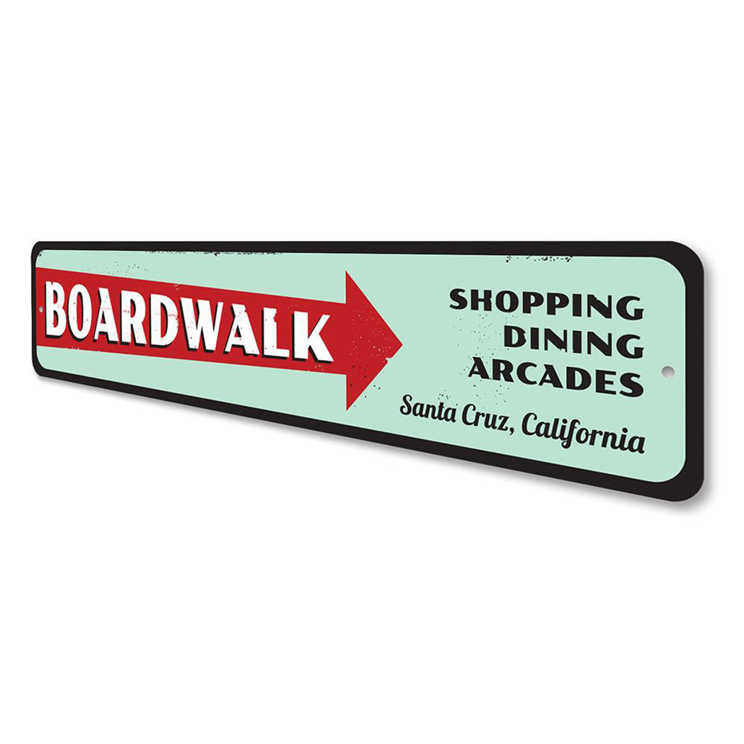 Boardwalk Directional Sign