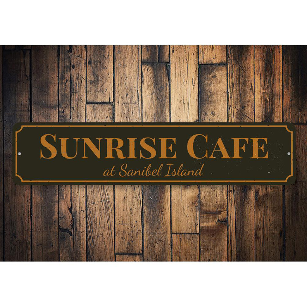 Sunrise Cafe Sign