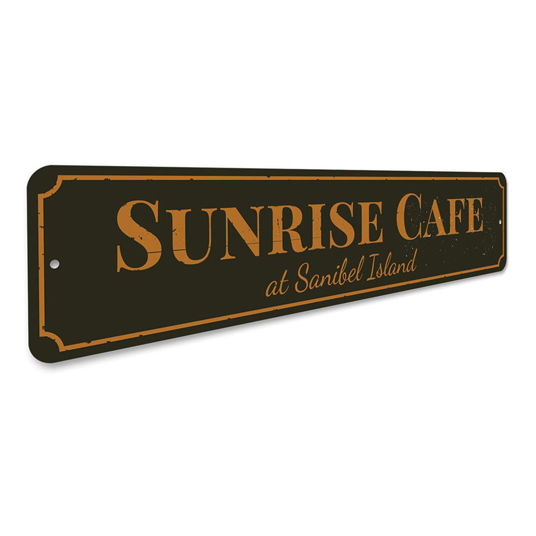 Sunrise Cafe Sign