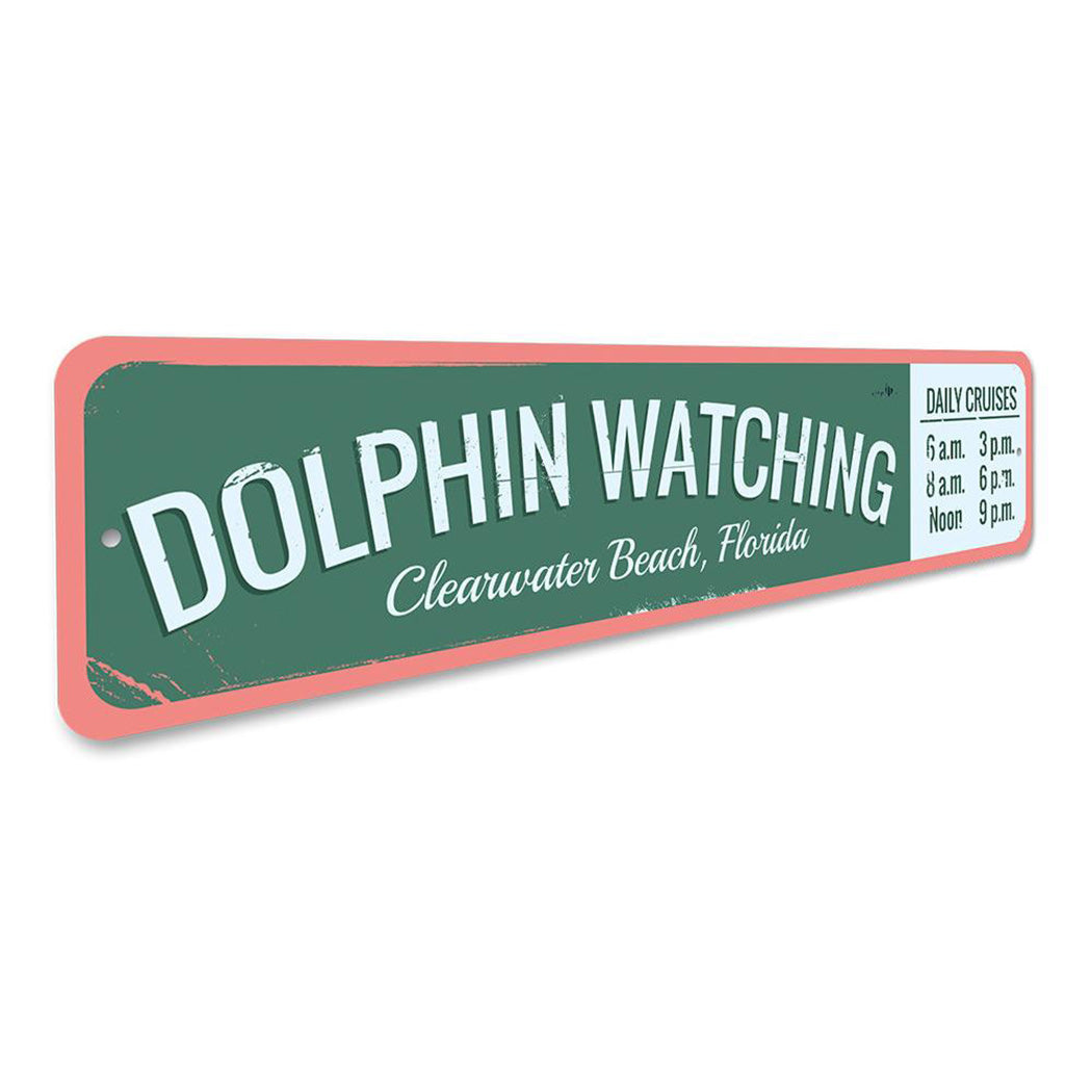 Dolphin Watching Sign