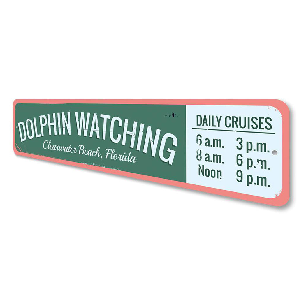 Dolphin Watching Sign