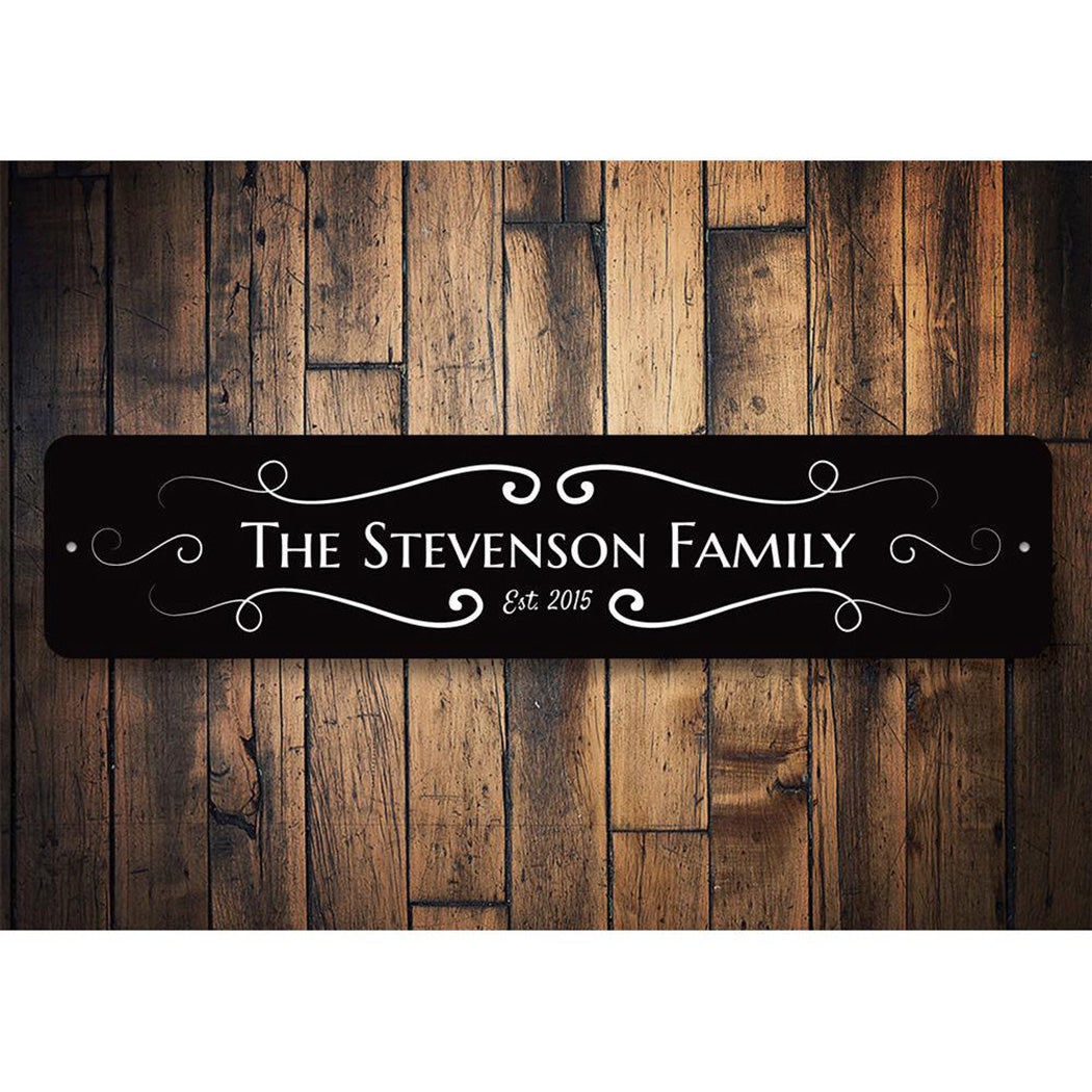 Last Name Sign