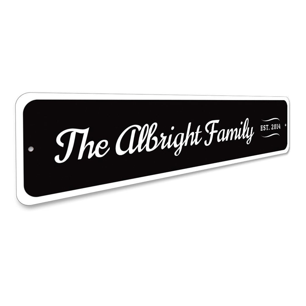 Family Established Sign