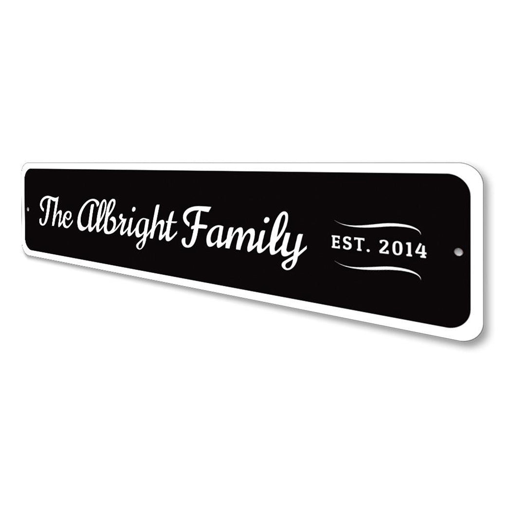 Family Established Sign