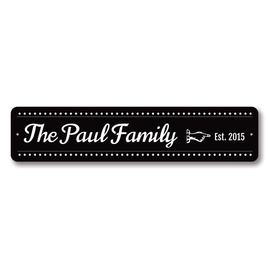 Wedding Entrance Metal Sign