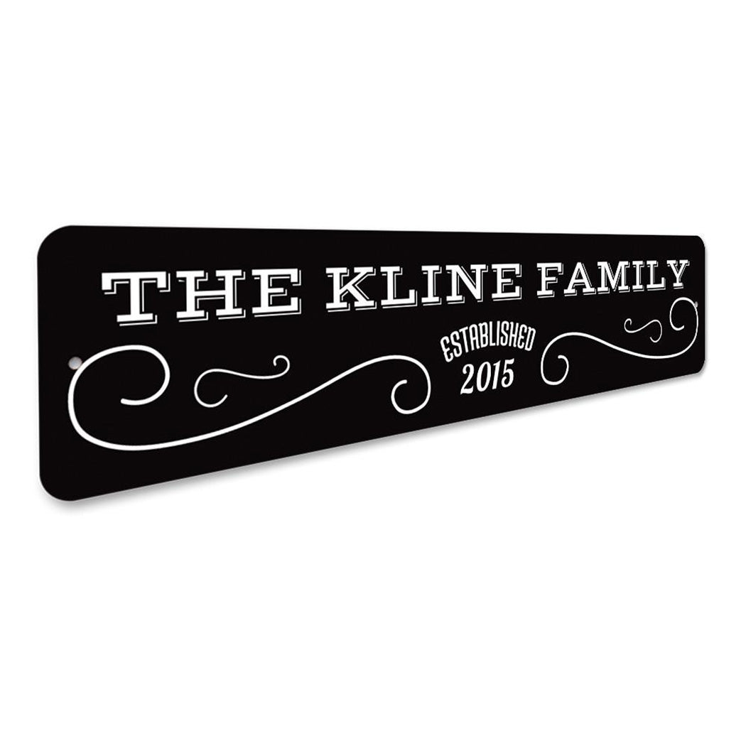 Family Name Door Sign