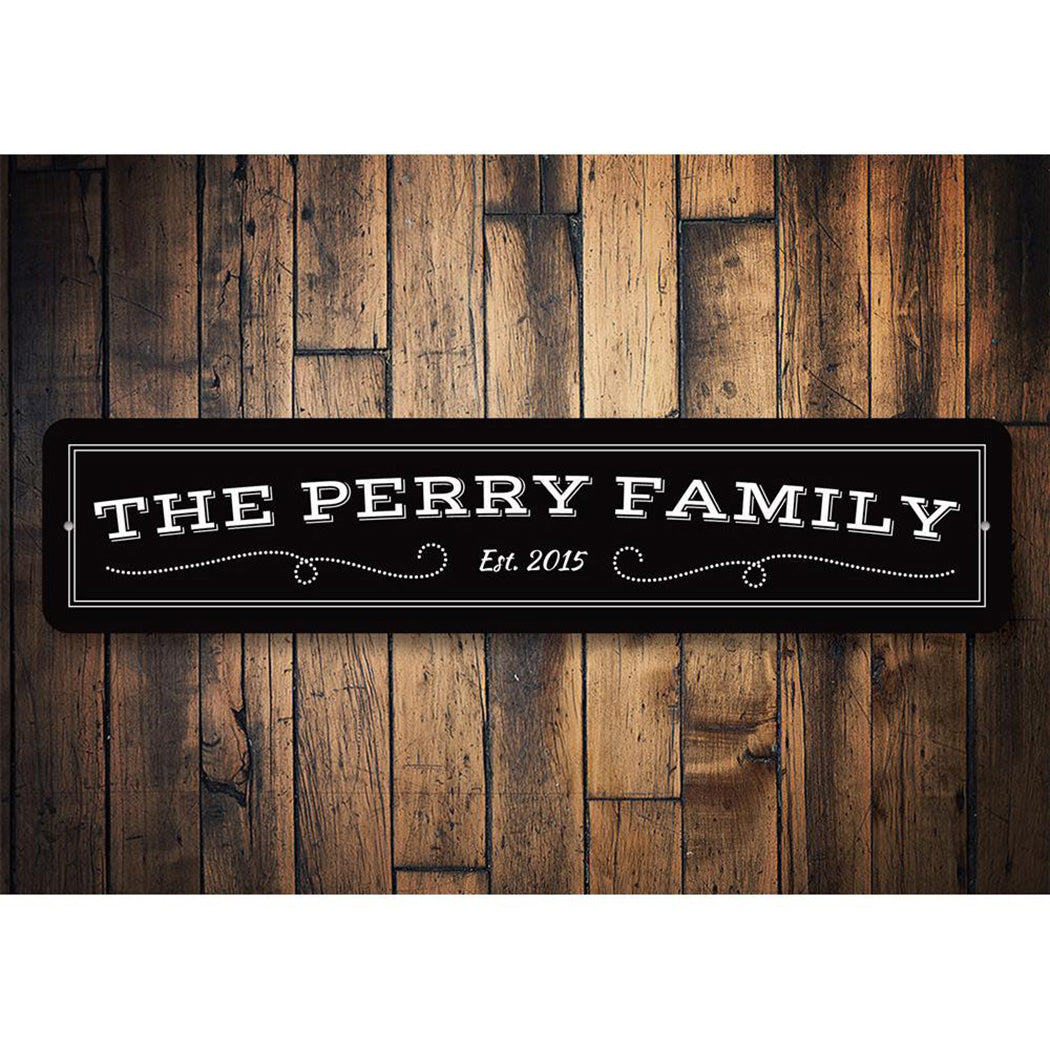 Family Home Sign