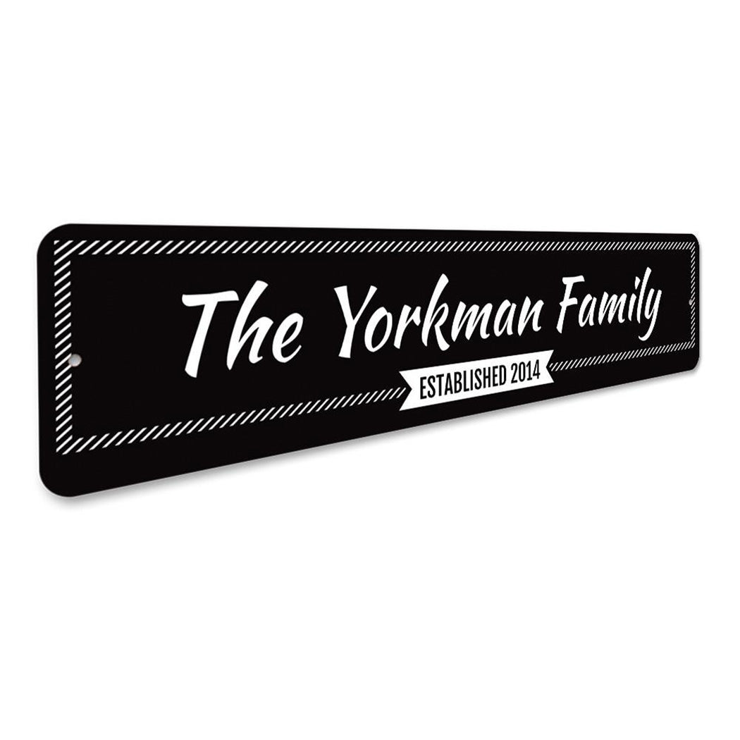 Newlywed Last Name Sign