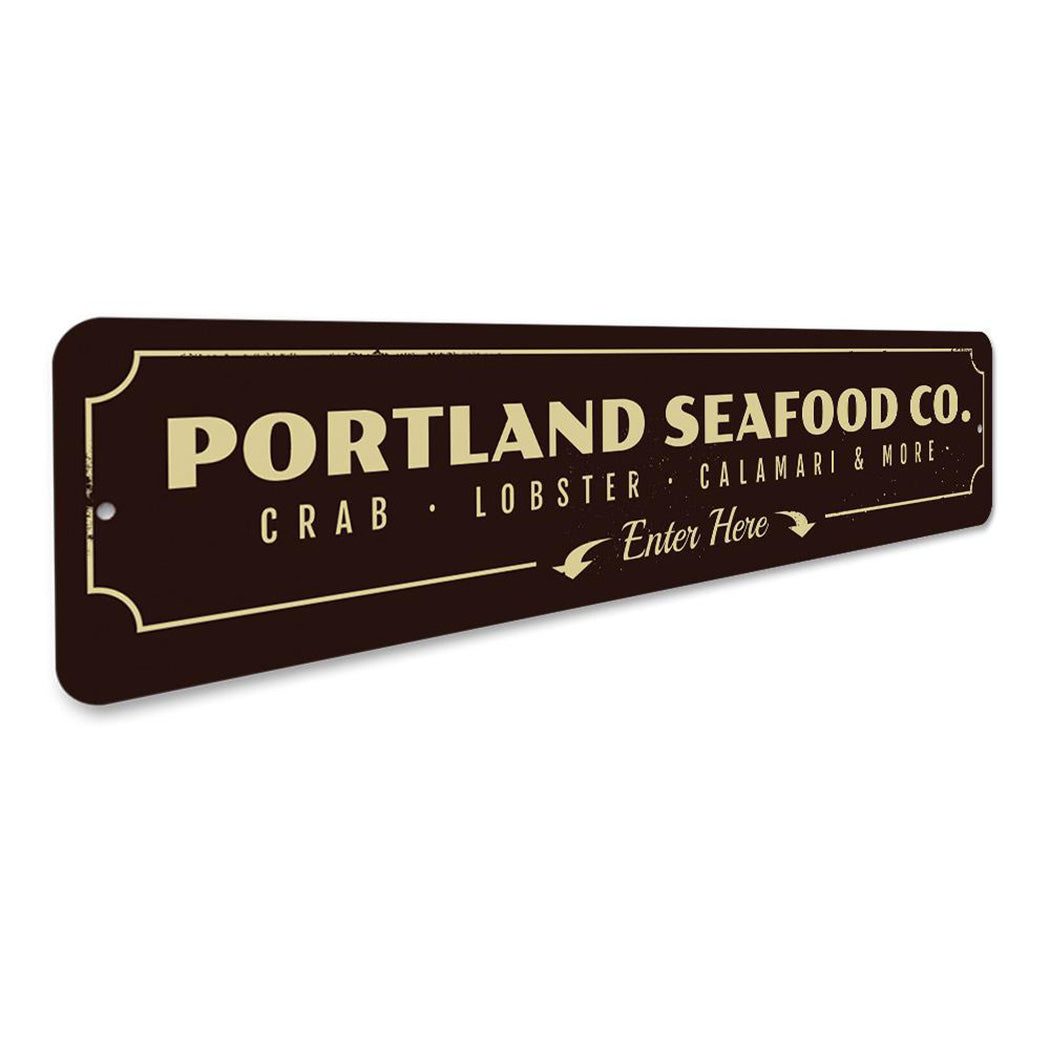 Seafood Company Sign