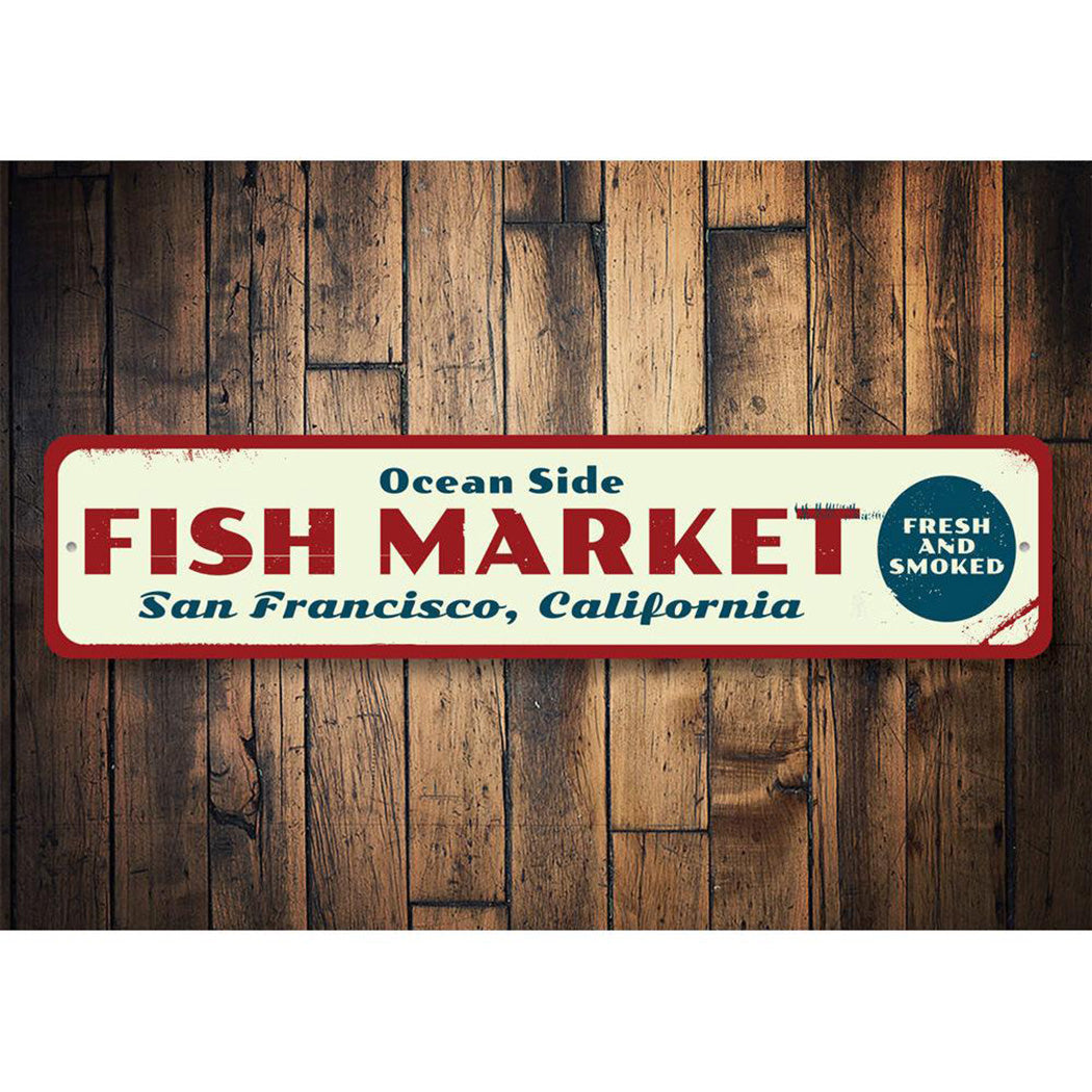 Fish Market Sign