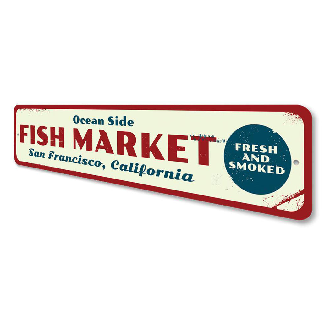 Fish Market Sign