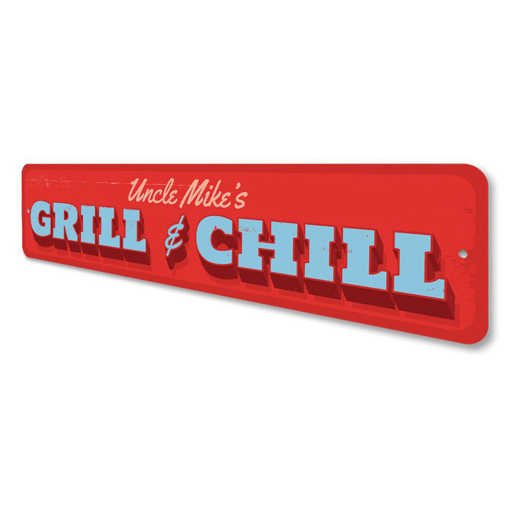 Grill & Chill Sign