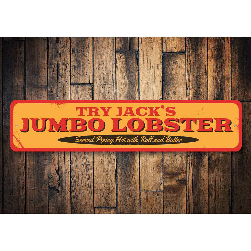 Jumbo Lobster Sign