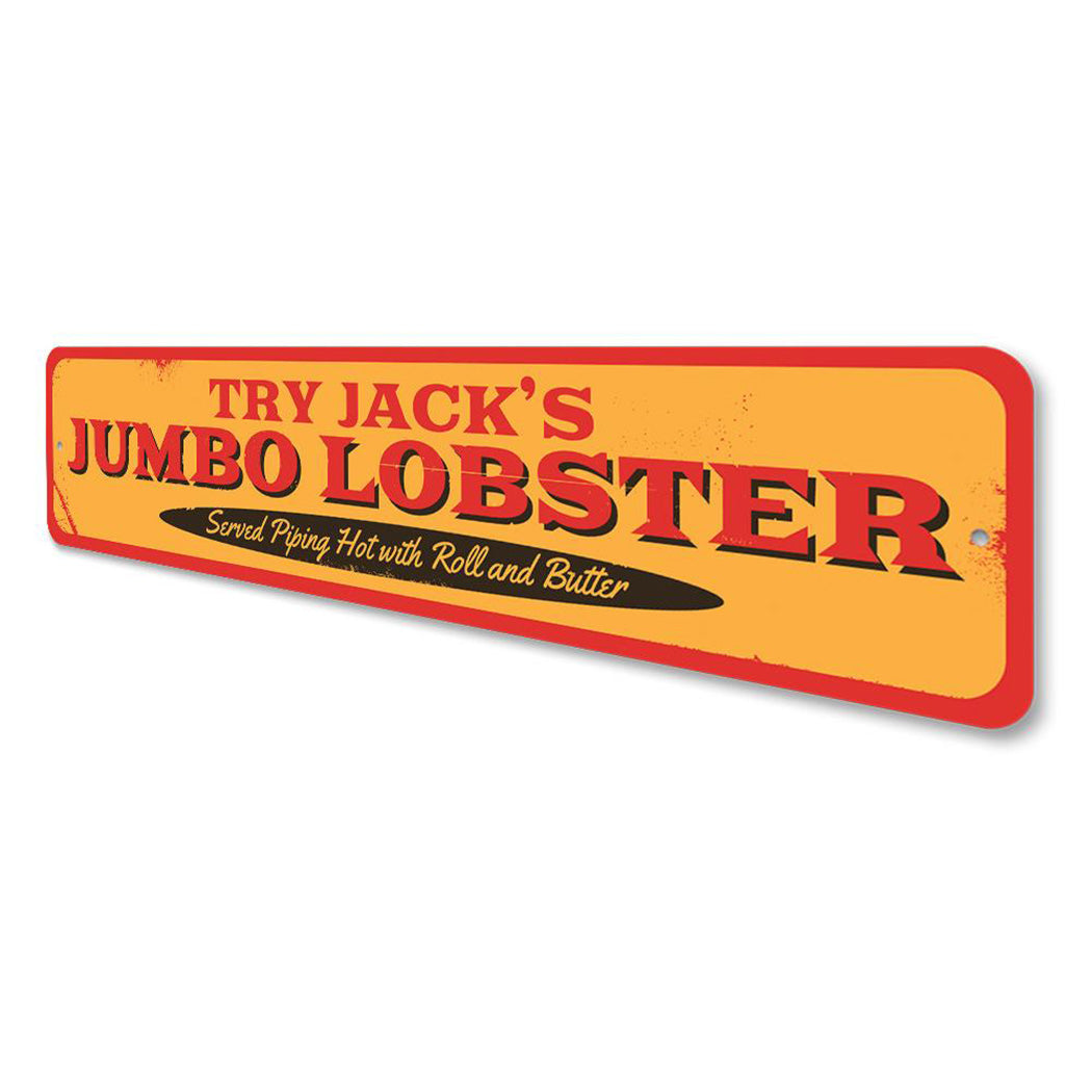 Jumbo Lobster Sign