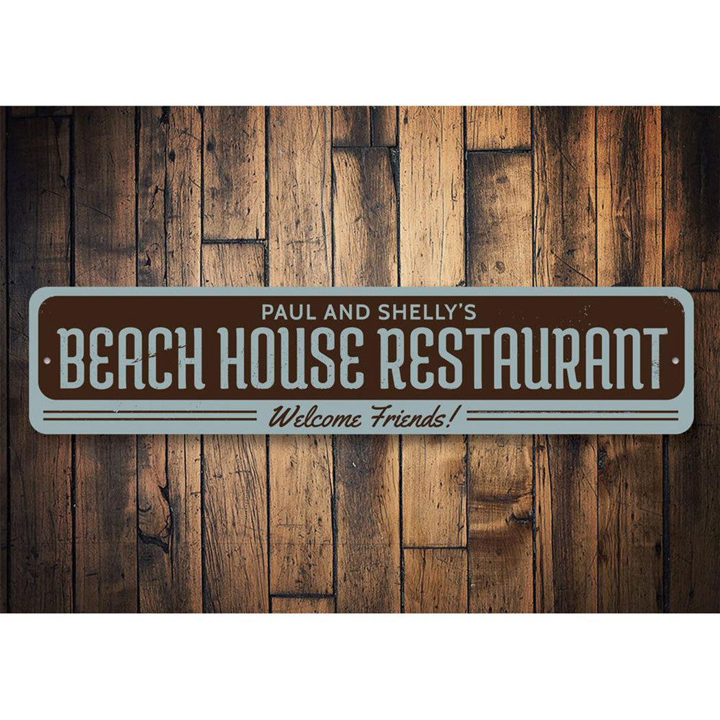 Beach House Restaurant Sign