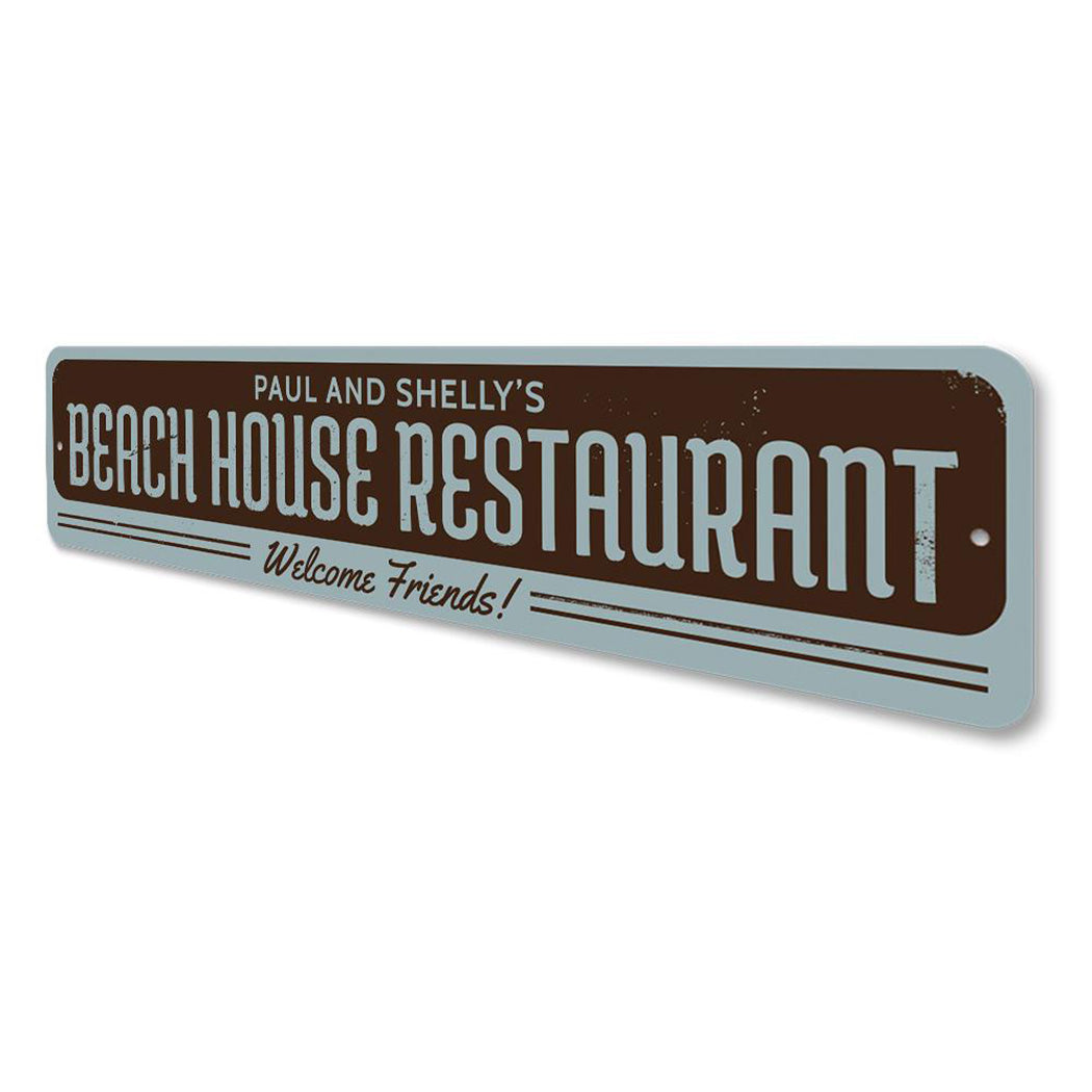 Beach House Restaurant Sign