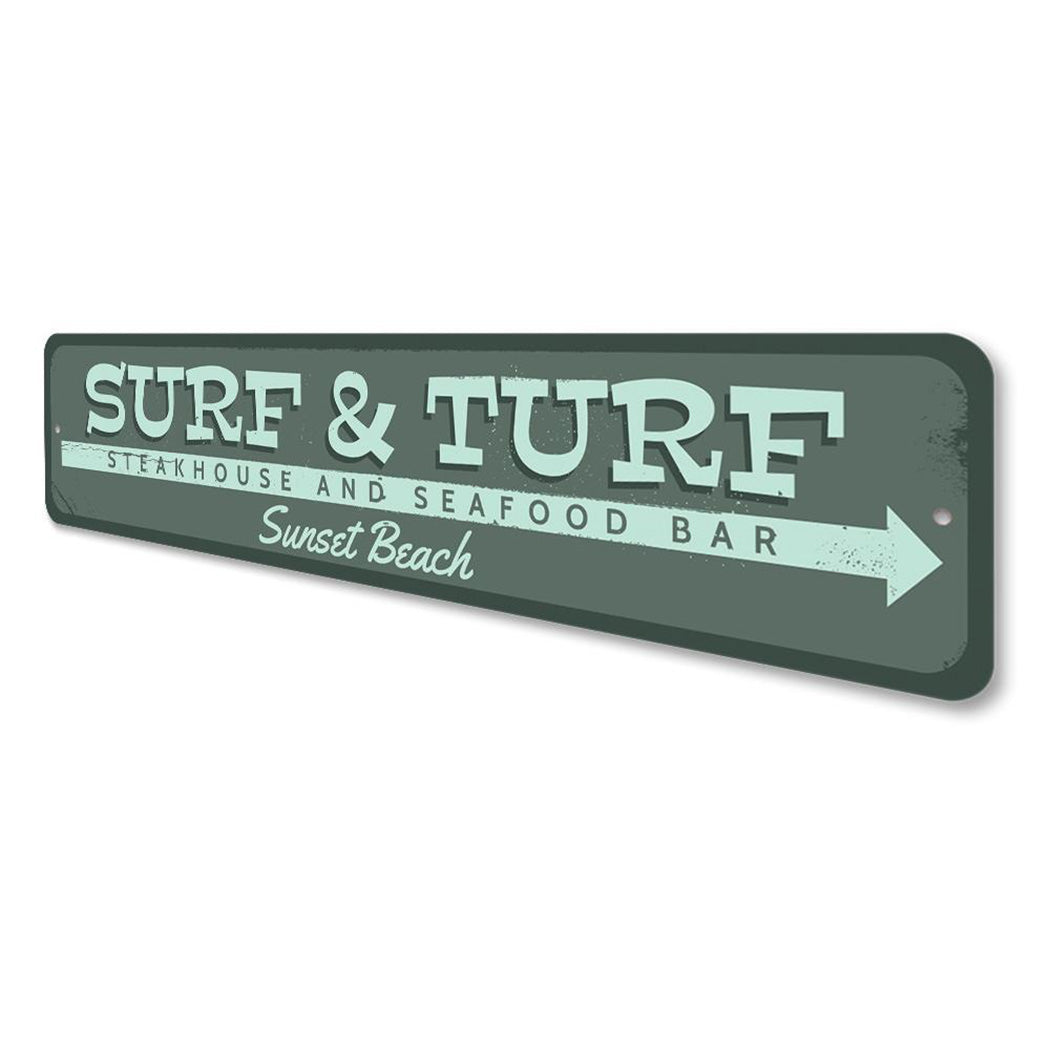 Surf & Turf Sign