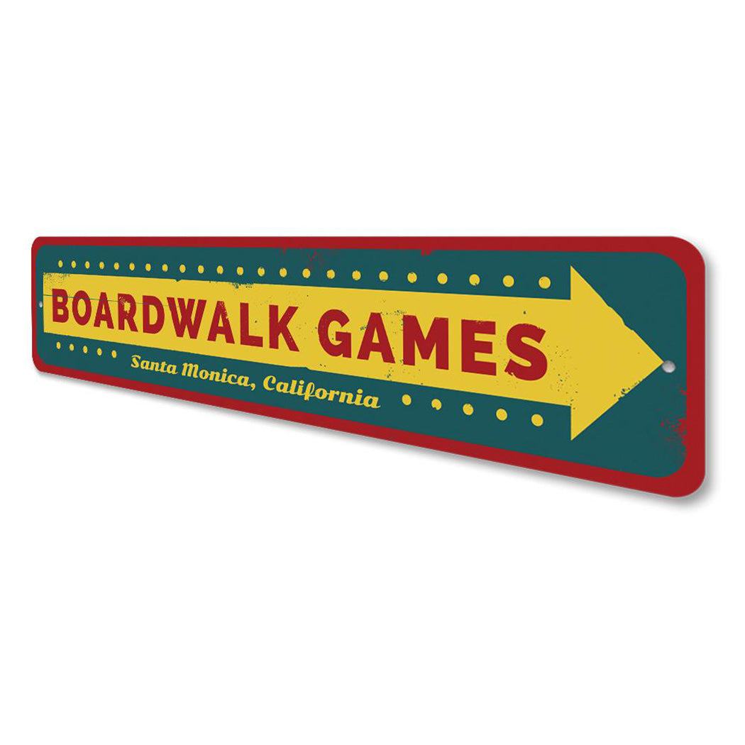 Boardwalk Games Sign