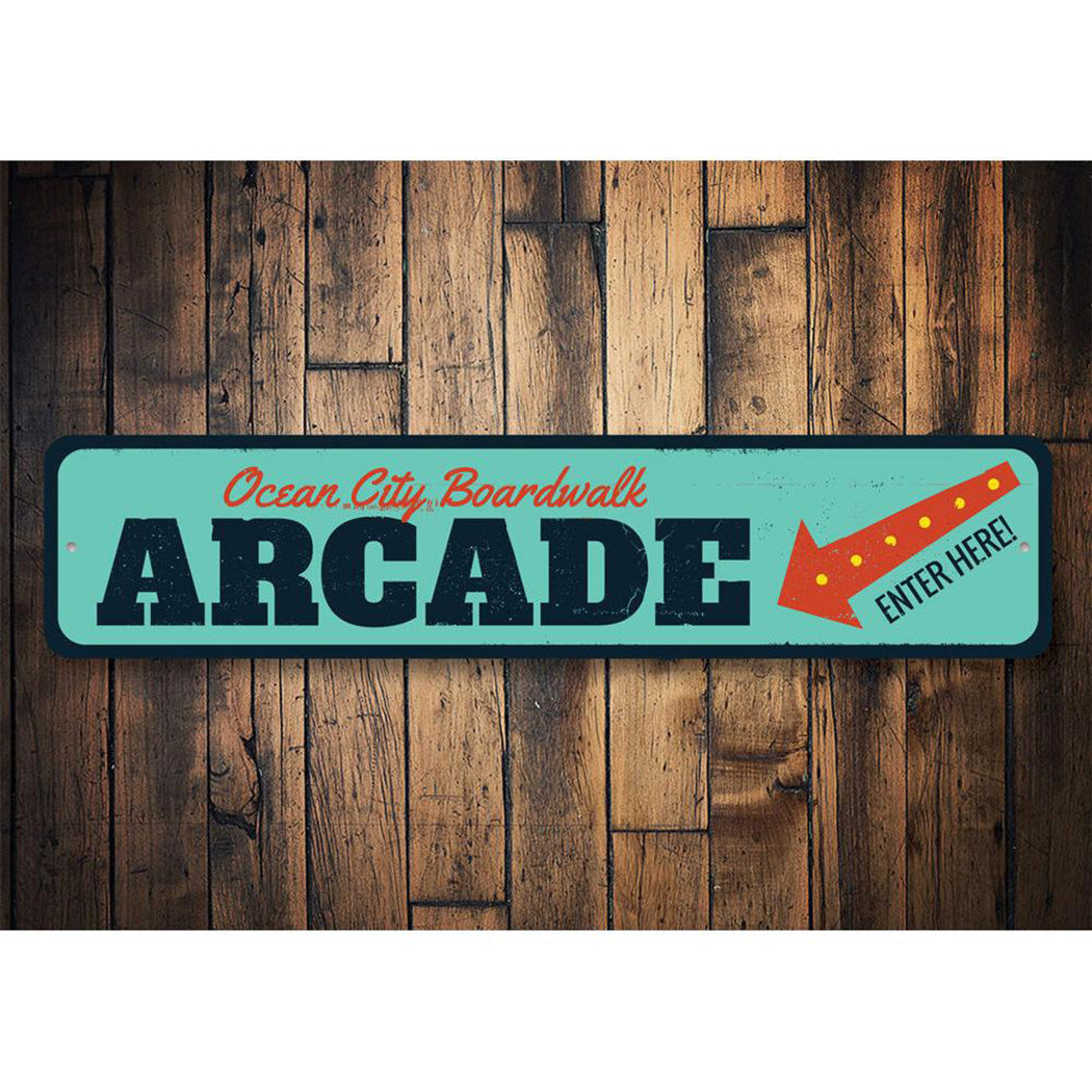 Boardwalk Arcade Sign