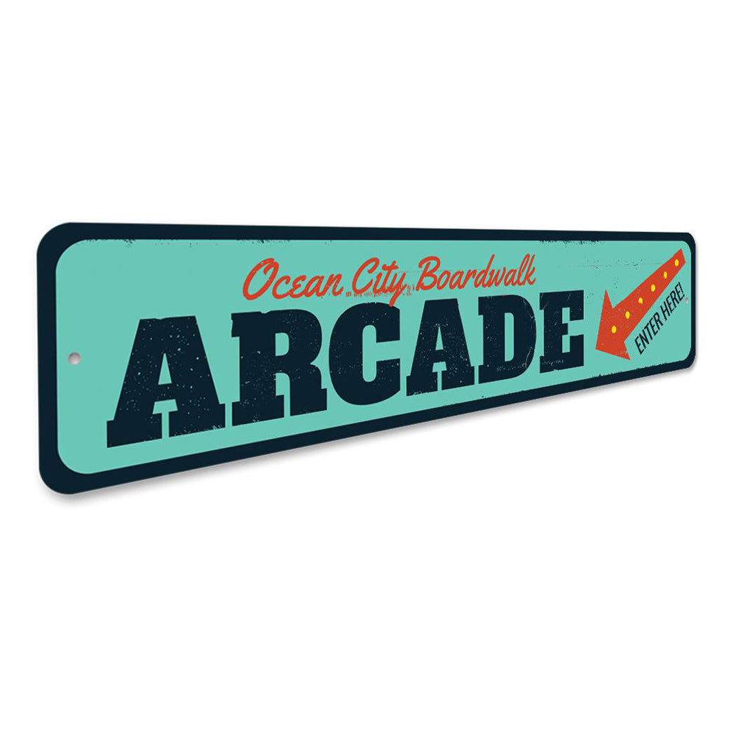 Boardwalk Arcade Sign