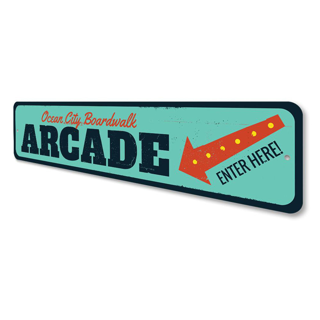 Boardwalk Arcade Sign