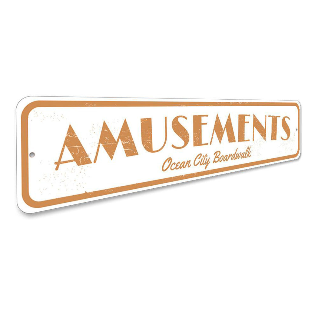 Amusements Sign