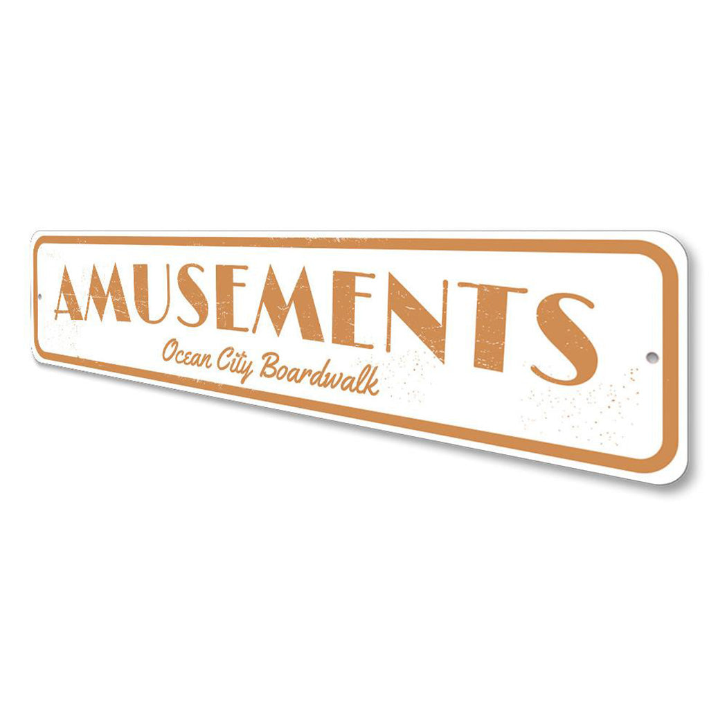 Amusements Sign