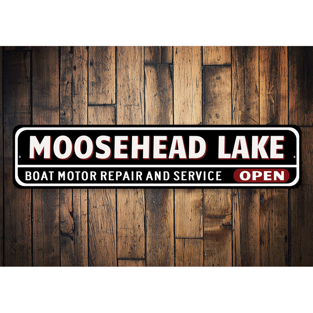 Boat Repair Sign
