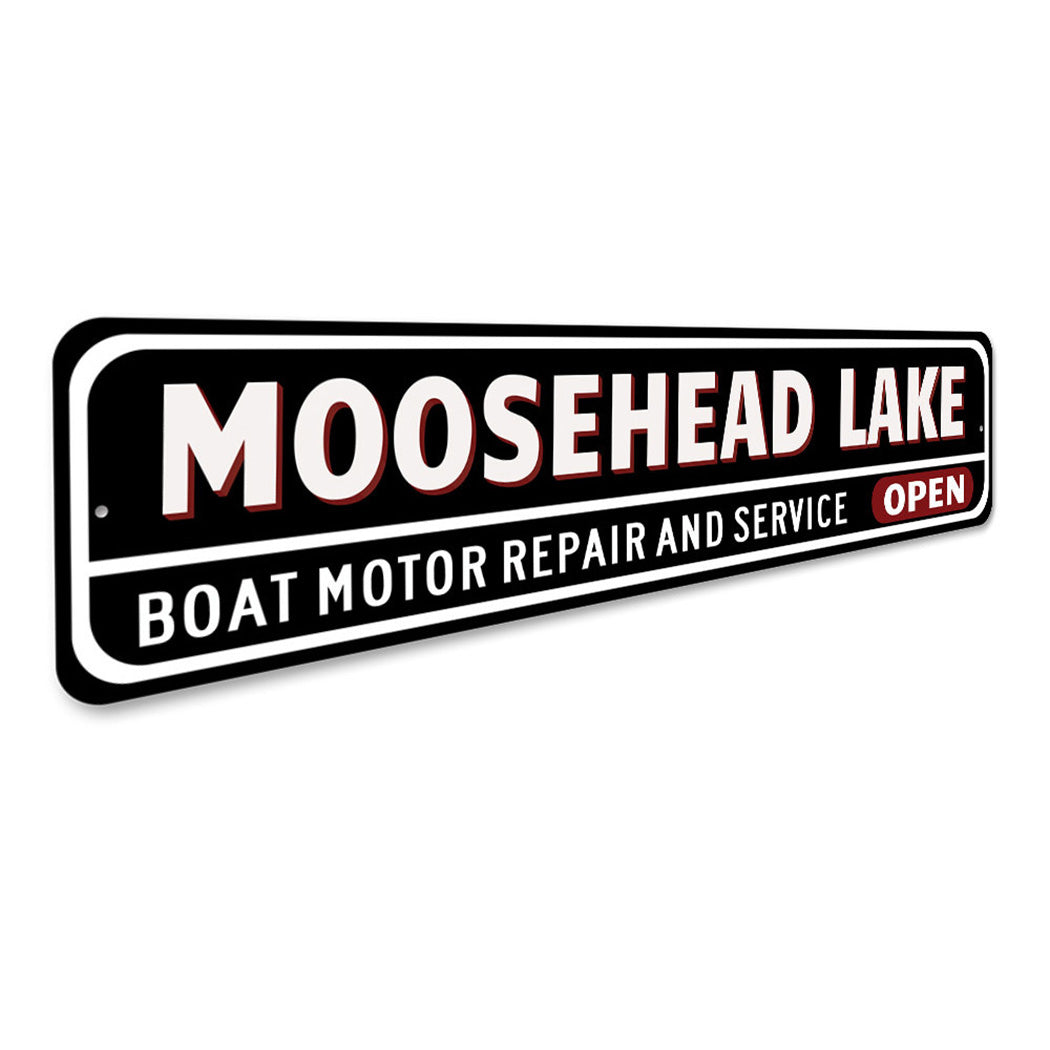 Boat Repair Sign