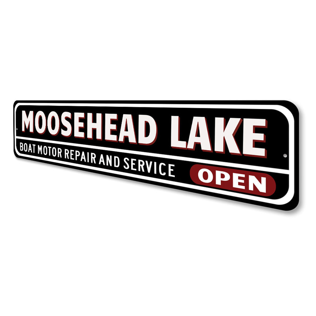 Boat Repair Sign