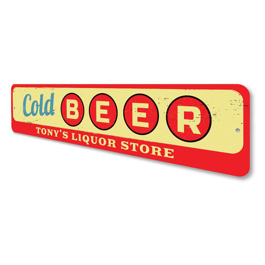 Cold Beer Sign