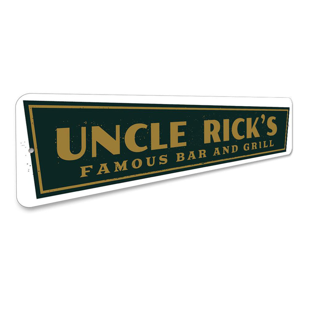 Famous Bar & Grill Sign