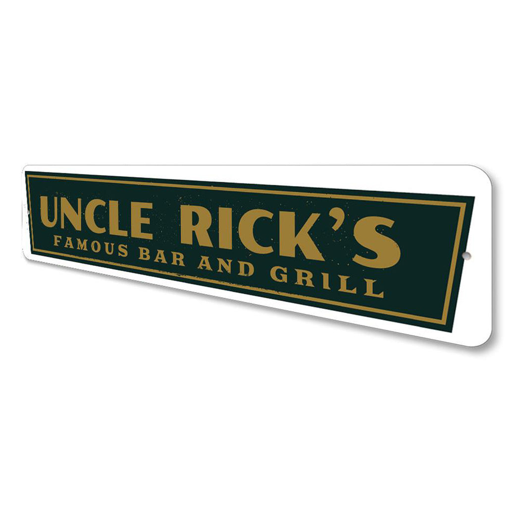 Famous Bar & Grill Sign