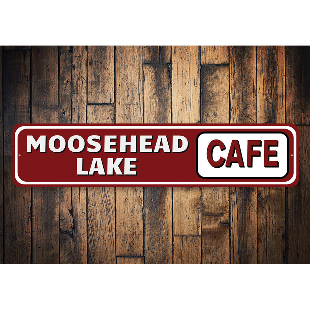 Lake Cafe Sign