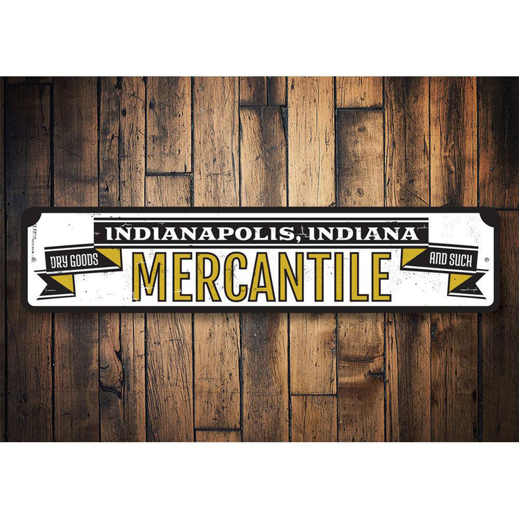 Mercantile Dry Goods Sign