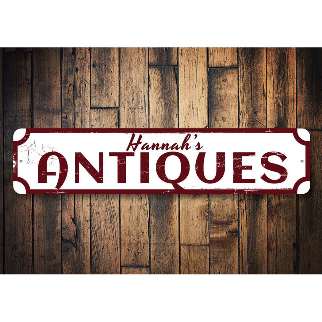 Antiques Sign