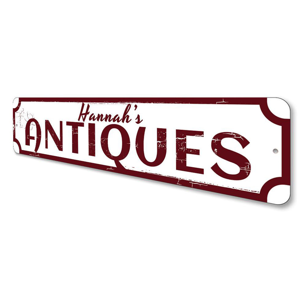 Antiques Sign