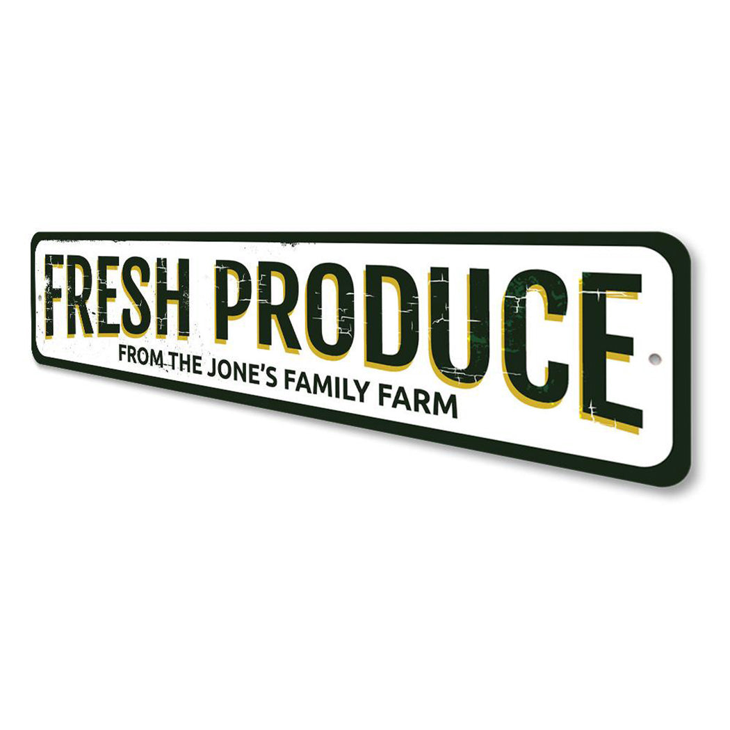Fresh Produce Sign