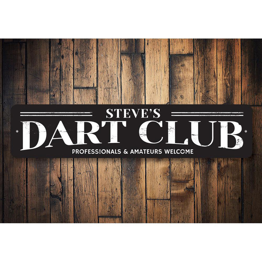 Dart Club Sign