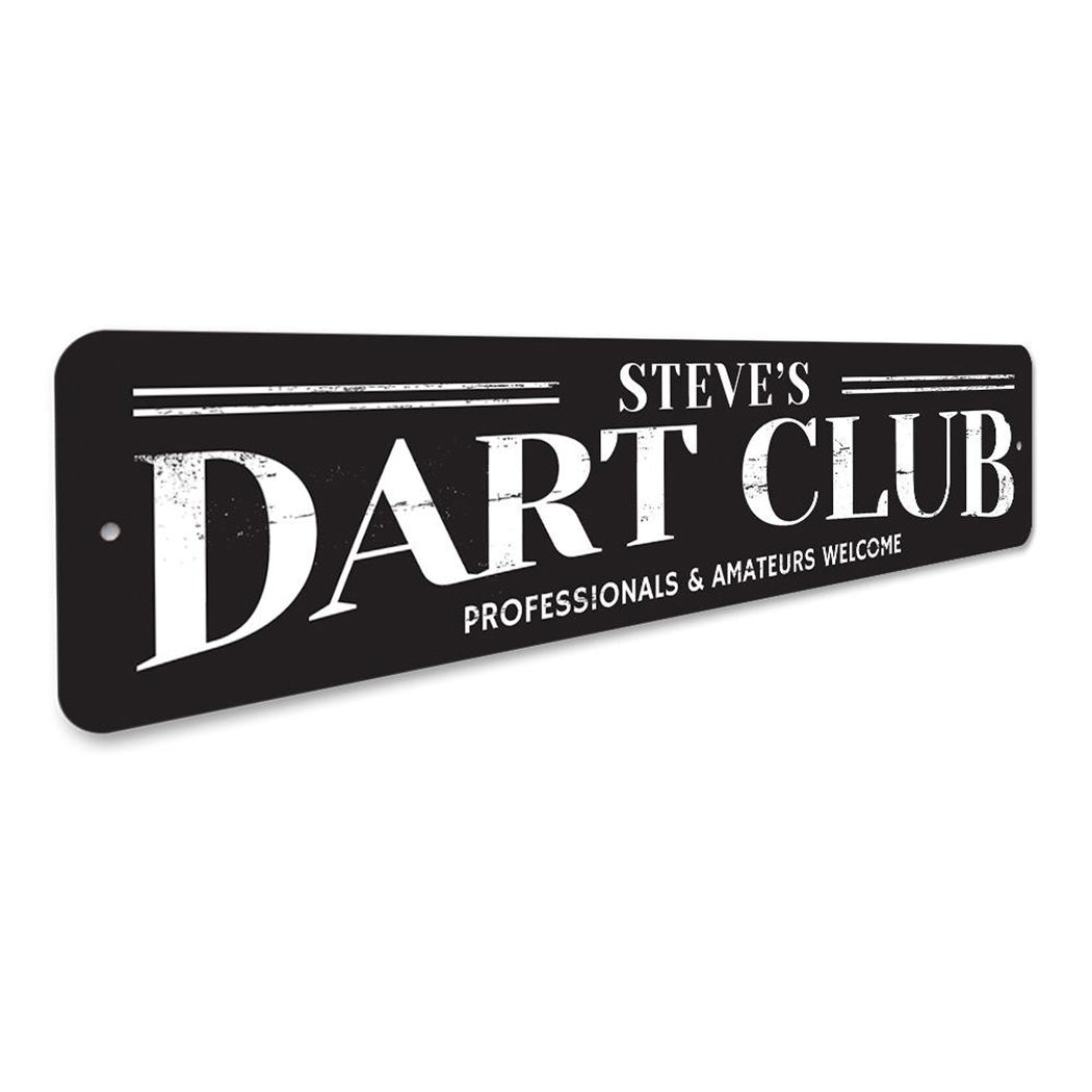 Dart Club Sign
