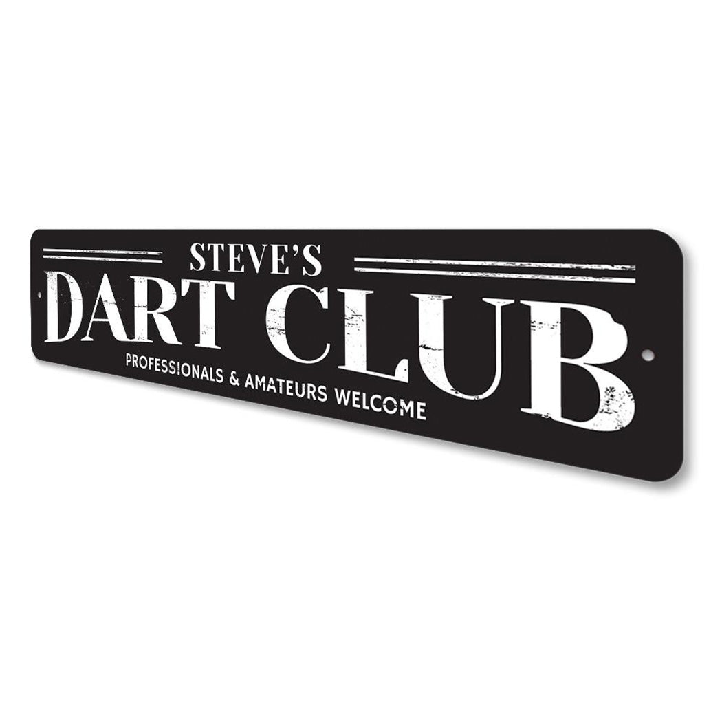 Dart Club Sign