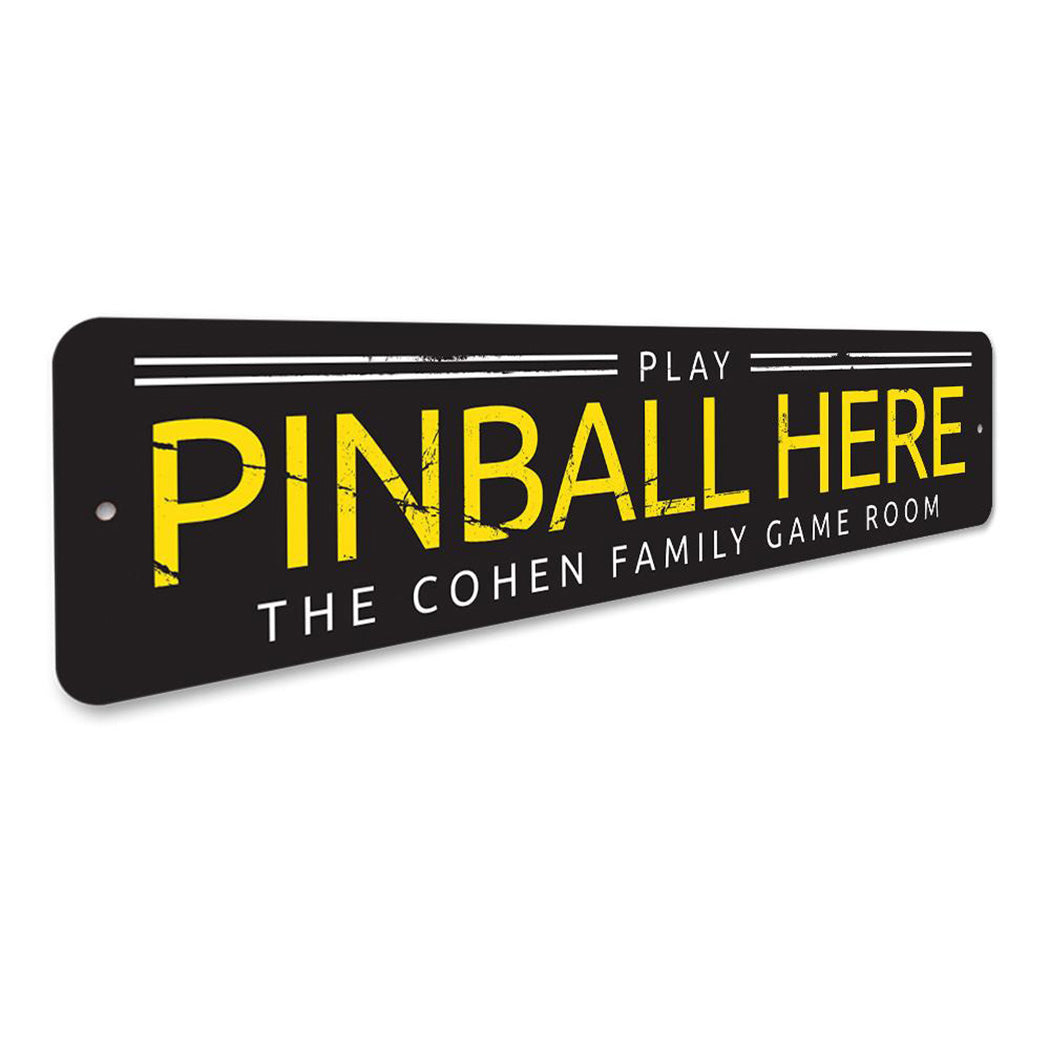 Pinball Sign