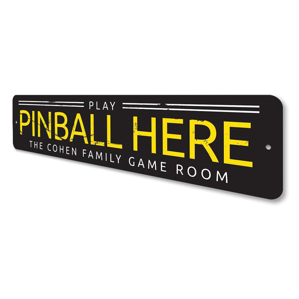 Pinball Sign
