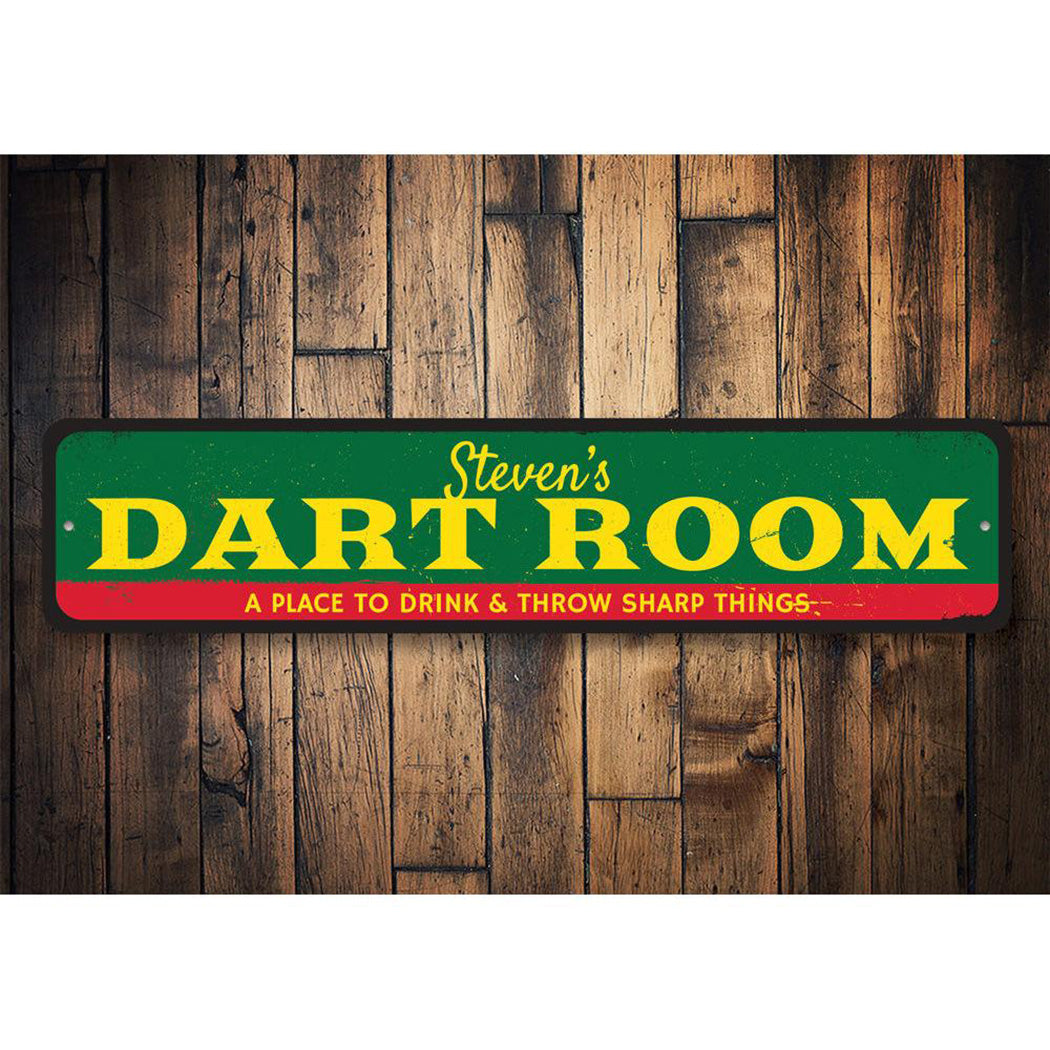 Dart Room Sign